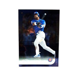 2002 Leaf Century Lineage 69 of 100 Sammy Sosa 60 Chicago Cubs Baseball Card